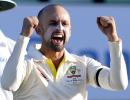 Lyon charged by ICC for AB de Villiers send-off