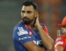 IPL: Shami on sticky wicket...