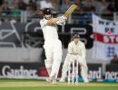 PHOTOS: Williamson stands up after England crumble for 58