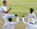 PHOTOS: Morkel rips through Australia as SA win third Test