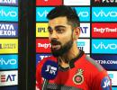 RCB captain Kohli rues lack of application