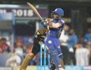 Just like Dhoni, Ishan hits a helicopter shot