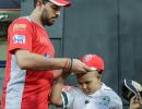 PIX: Yuvraj brings smile to a fan's face