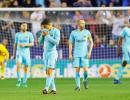 Messi-less Barcelona lose 43-match unbeaten run at Levante