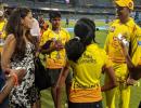 PIX: WAGs pray, Ranveer cheers CSK