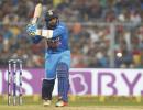 1st T20I PIX: Debutant Krunal shines as India stagger to 5-wicket win