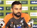 Kohli on aggression, sledging and having top-class bowlers