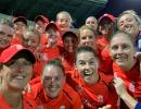 Women's WT20 PIX: Clinical England crush India to enter final