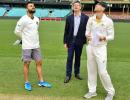 Kohli slammed for wearing shorts at toss in warm-up match