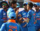 PHOTOS: Bowlers shine as India demolish Pakistan