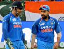 Find out why Rohit compared himself with Dhoni...