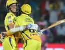 PHOTOS: 'Captain Cool' fumes as CSK win on last ball