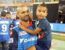 See: Dhawan, son play 'Quarantine Premier League'