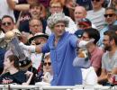 'Queen' spotted celebrating England's World Cup win