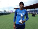 'Could not believe I received the India cap'