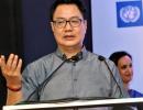 Rijiju deletes tweet supporting Delhi Police