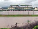 PIX: Cricket stadium in Shivamogga hit by floods