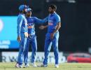 2nd ODI PICS: Kohli, Bhuvi star in India's win vs WI