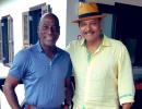 Shastri shares epic picture with Viv Richards