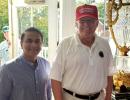 Gavaskar meets Trump while on charity fund-raising trip