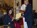 PIX: Deepa Malik basks in Khel Ratna glory