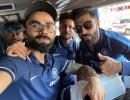 PIX: Kohli & Co. touch down in Chennai