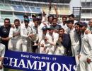 Vidarbha beat Saurashtra to retain Ranji Trophy title