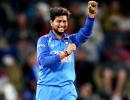 A new high for India's spin sensation Kuldeep!