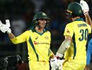 PHOTOS: Australia pip India in last-ball thriller in 1st T20I