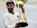 Kohli named captain of ICC's Test, ODI teams of the year