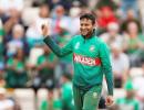 Shakib first to 500-plus runs, 10 wkts in World Cup