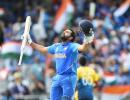 Ton-up Rohit sets World Cup record