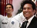 Sachin Tendulkar meets... Sachin Tendulkar!