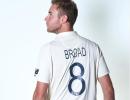 Stuart Broad shares new Ashes jersey look