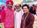 When Sachin, Rajinikant, Harbhajan got together...