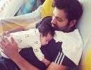 Rohit Sharma's daughter gets a baby rhino named after her