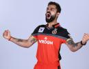 PHOTOS: Kohli, AB unveil RCB's jersey for IPL 12