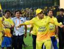 WATCH! Dhoni makes CSK fans feel special