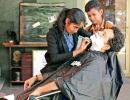 When Tendulkar got a shave from 'barbershop girls'