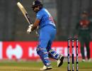 Rohit goes past Kohli and Dhoni's T20I records