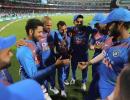 Rohit first Indian man to play 100 T20Is