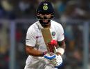 Kohli fastest to 5000 Test runs as captain