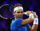 Injured Nadal pulls out of Laver Cup