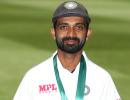 Special medal for Man of the Match Rahane