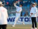 Naseem's hat-trick puts Pakistan in control