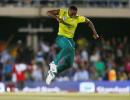 Ngidi bowls SA to thrilling T20 win as England collapse