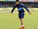 PIX: Whose bowling action is Kohli imitating?