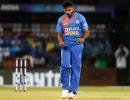 Thakur impresses on comeback in T20Is