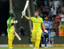 Warner, Finch decimate India with record partnership