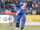 Rohit third fastest to 9000 runs in ODIs